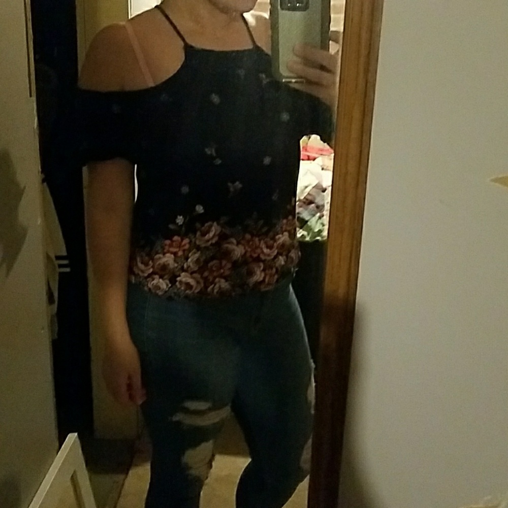 Cold Shoulder Blouse