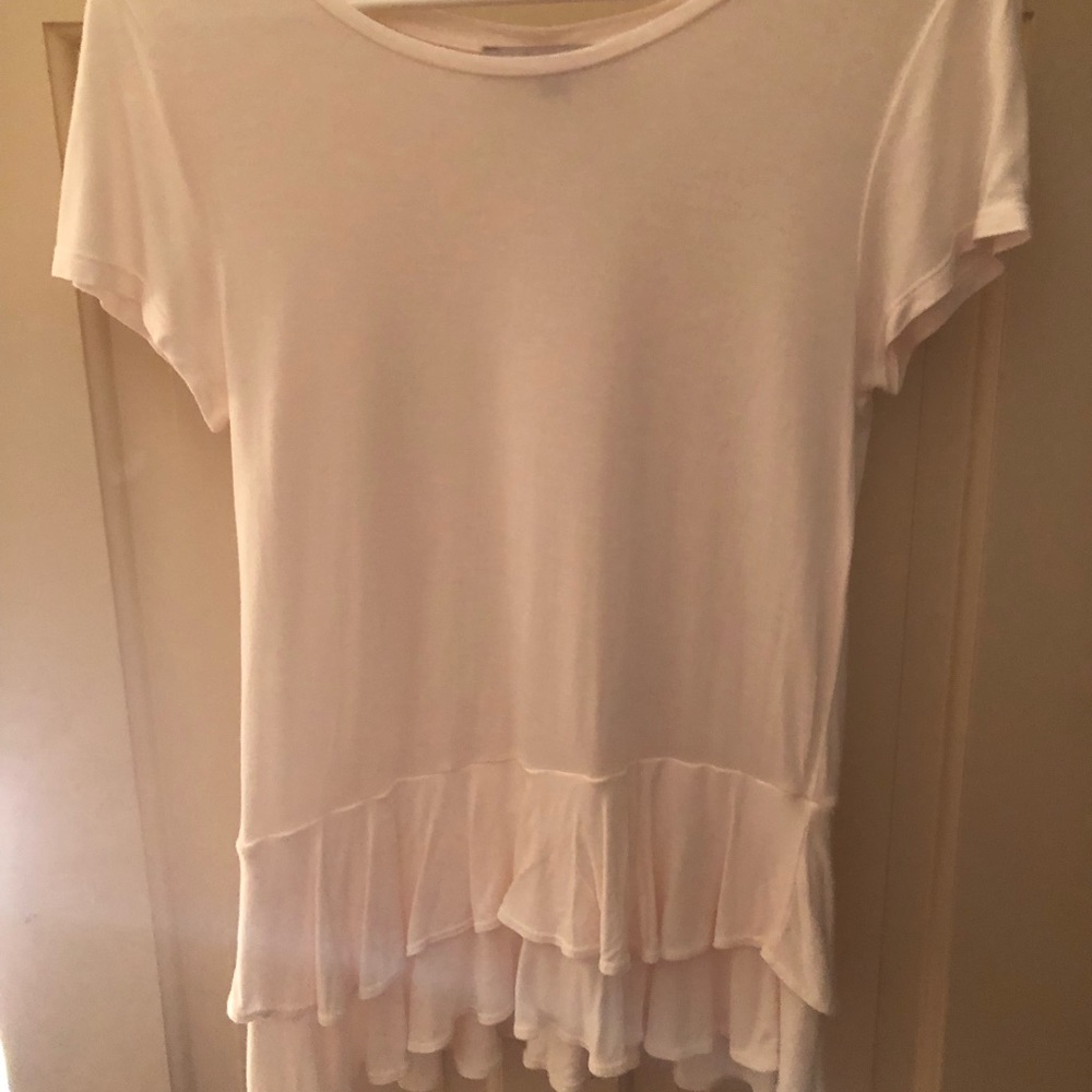 White short sleeve blouse