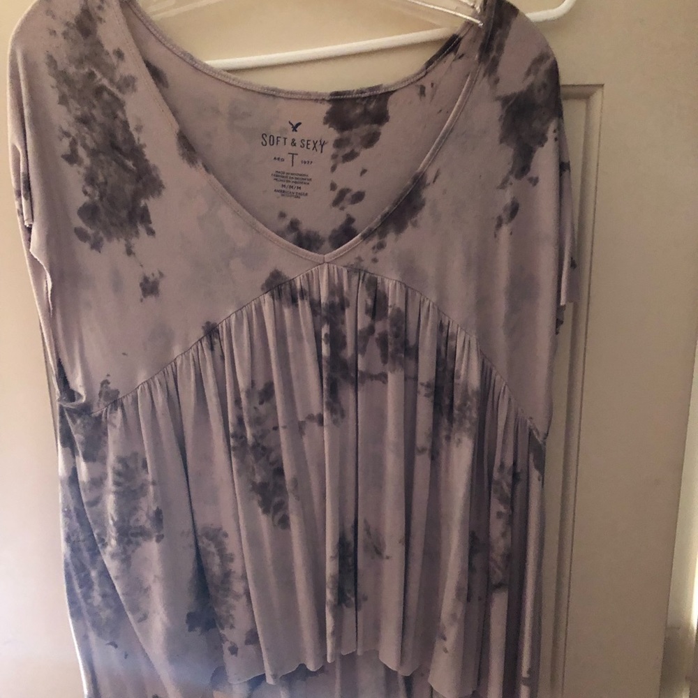 American eagle short sleeve blouse