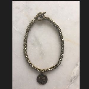 Brass color chunky Penny Chocker