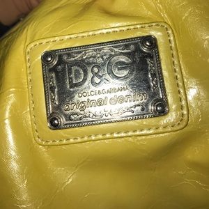 Dolce & Gabbana yellow bag
