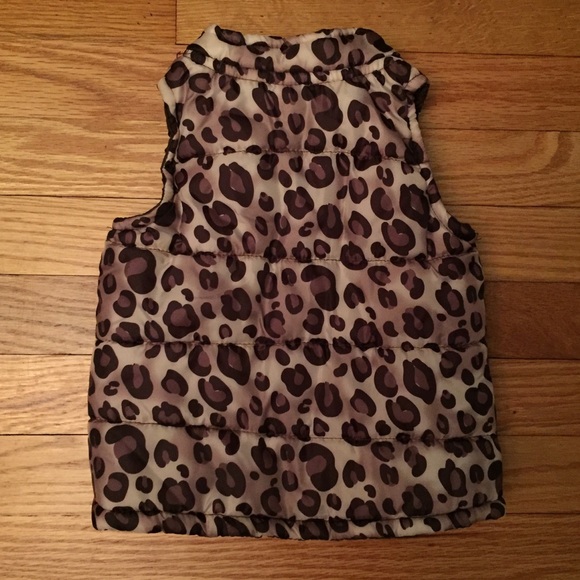 Animal print sequined toddler girl 18mo. vest! - Picture 3 of 4