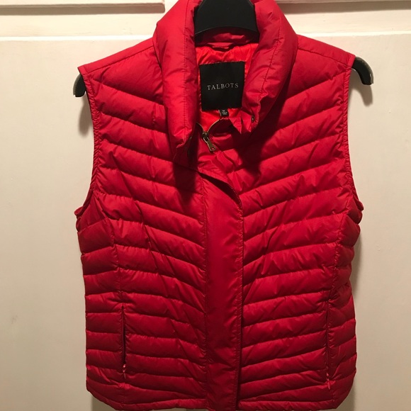 Talbots Res Puffy Vest - Picture 3 of 4