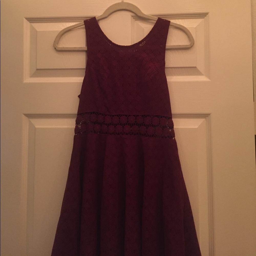 Free People Fitted With Daisies Dress