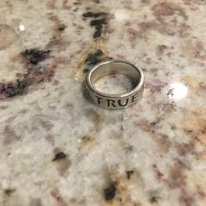 True Love Waits ring.
