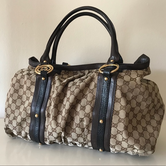 Gucci Handbags - Authentic GUCCI large satchel