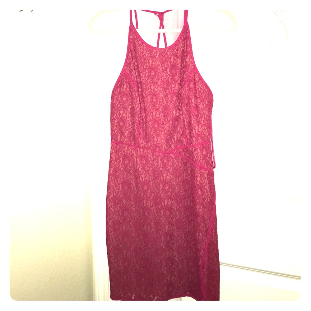 BCBGMaxazria Pink Dress