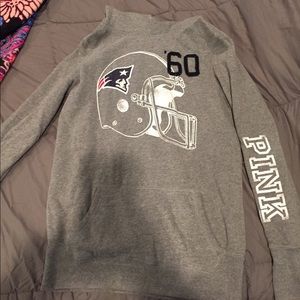 Pink patriots hoodie
