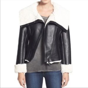 Steve Madden- faux leather jacket.
