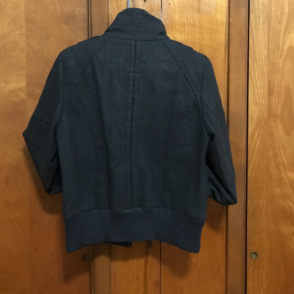 Black Rivet wool jacket large - Picture 3 of 4