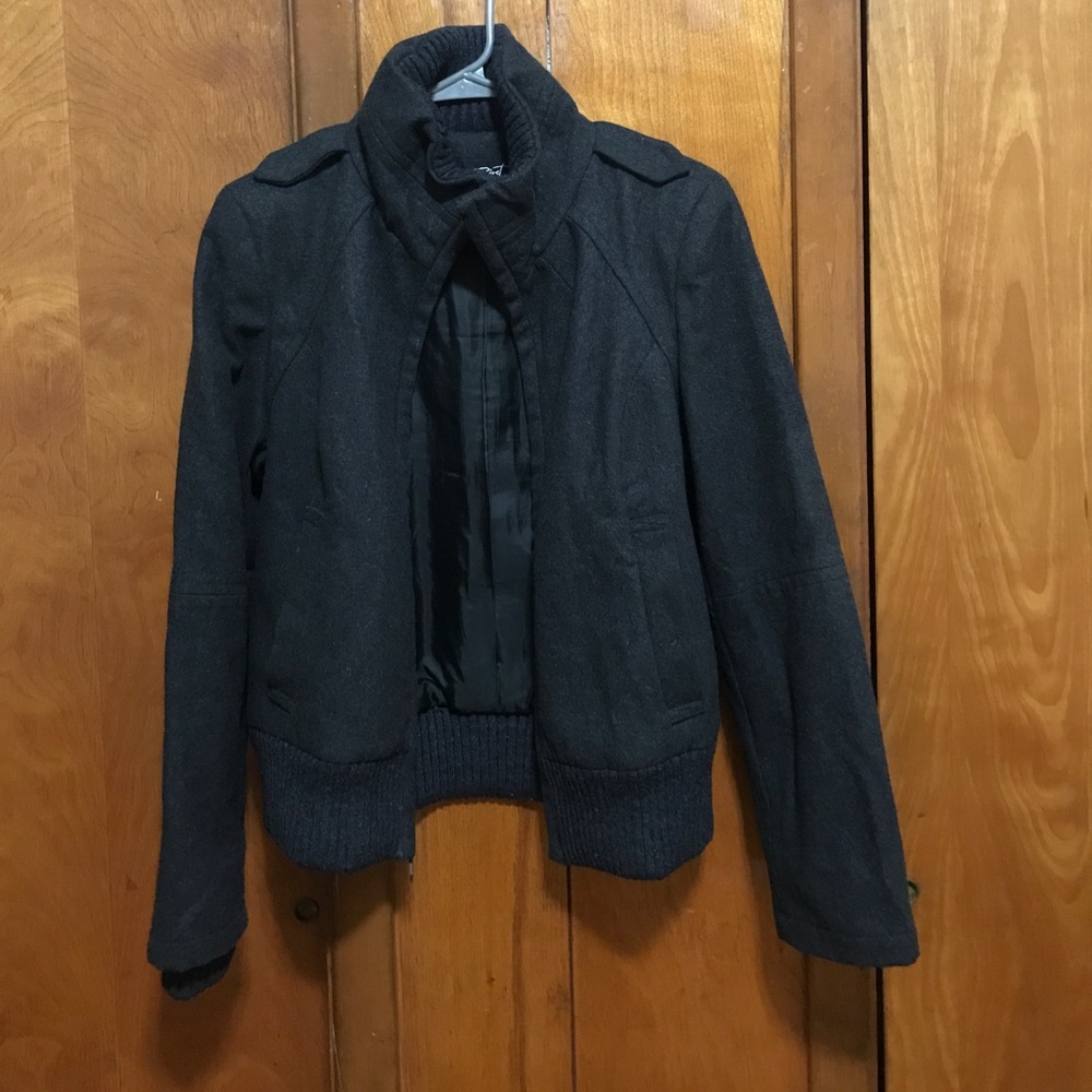 Black Rivet wool jacket large - Picture 4 of 4