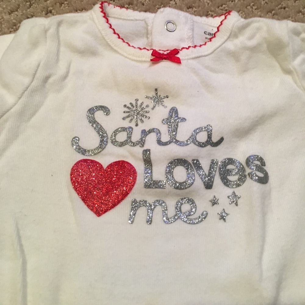 Carter’s Christmas set 9 months
