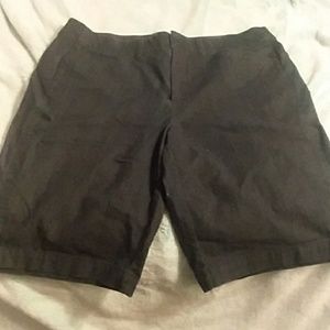 Denim Bermuda Shorts