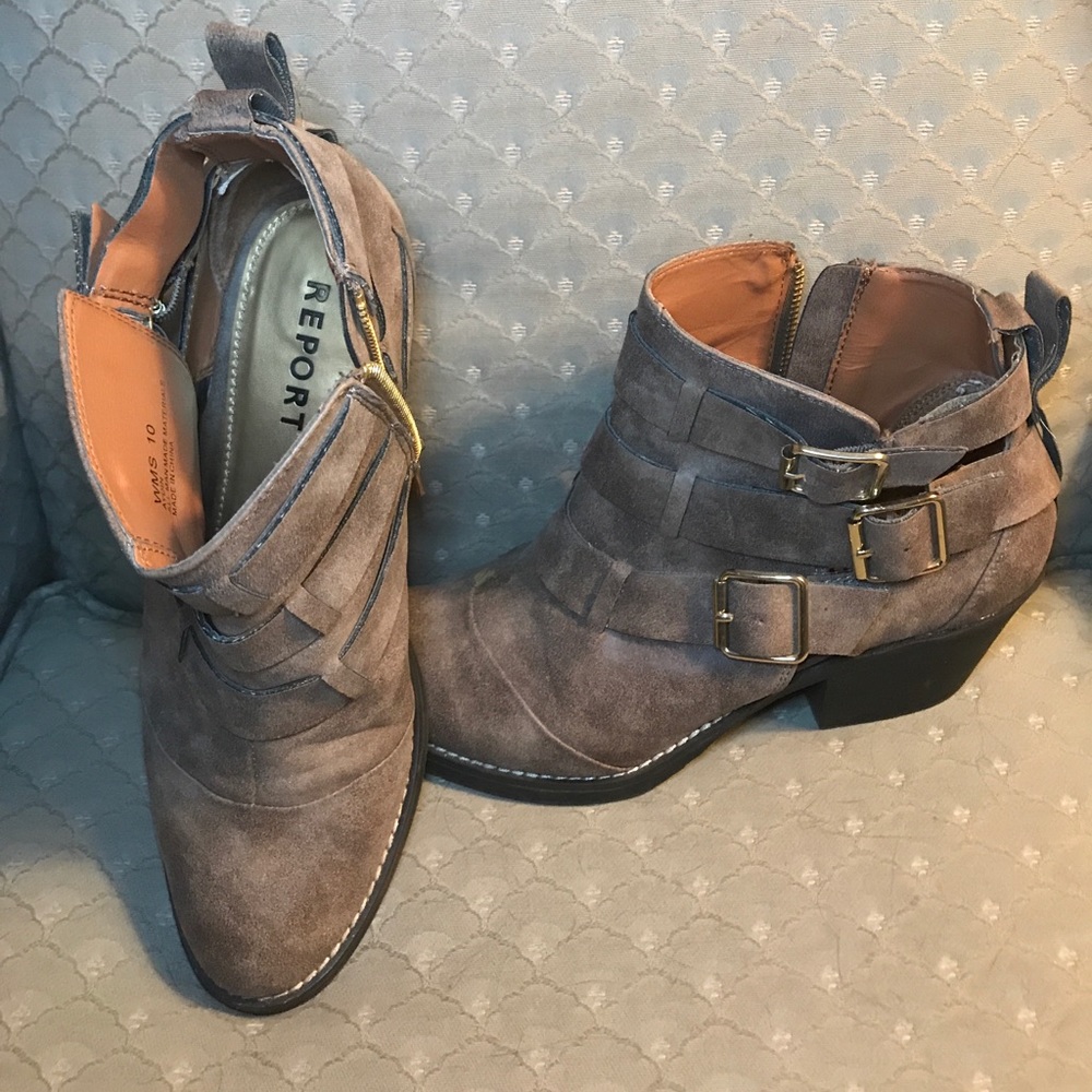 REPORT booties - good condition