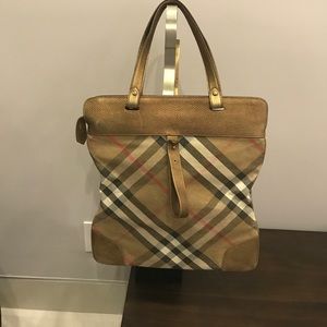 Authentic BURBERRY Large Tote Bag
