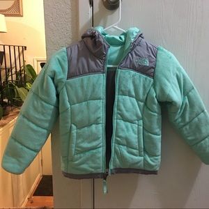 LIKE NEW Kids Reversible North Face Jacket