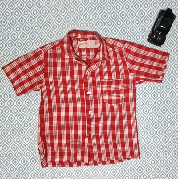 👦RARE VINTAGE ALIIOLANI CASUALS Short Sleeve - Picture 2 of 4