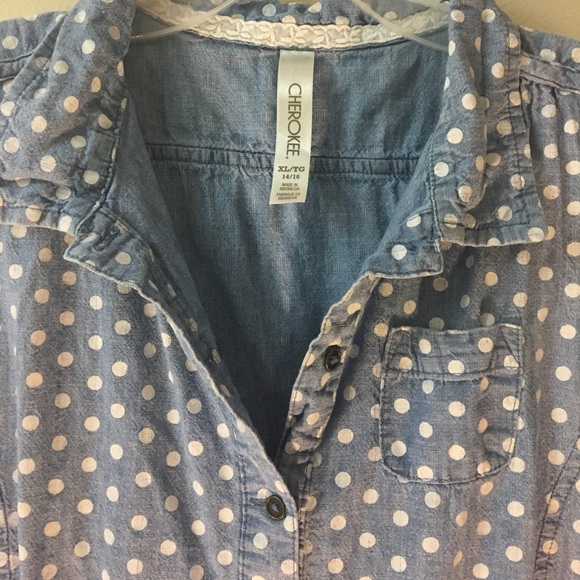 Cherokee Jean Polka Dot Dress - Picture 2 of 3