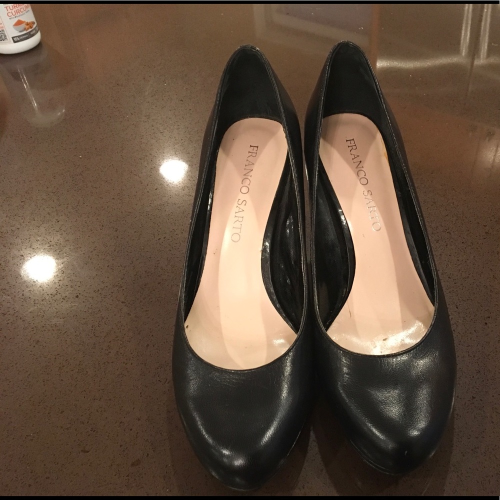Franco Sarto black shoes