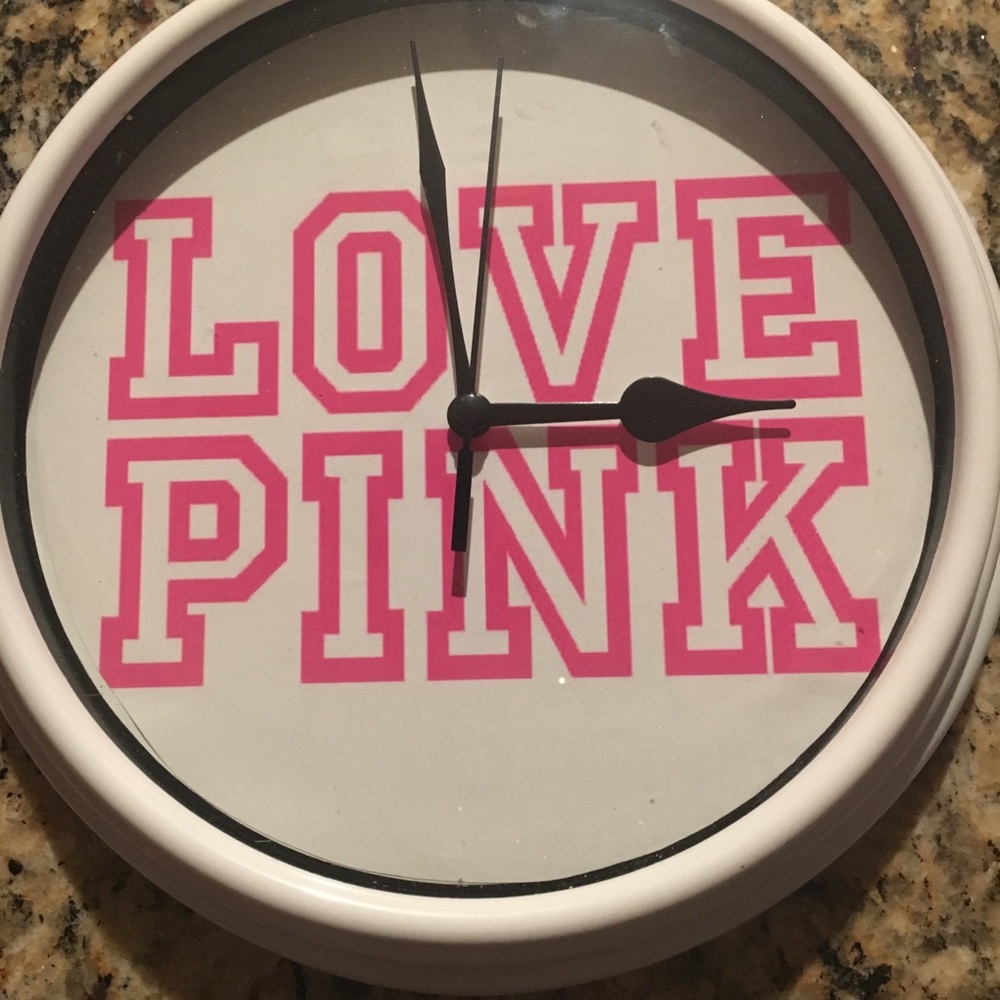 Victoria’s Secret Pink Clock