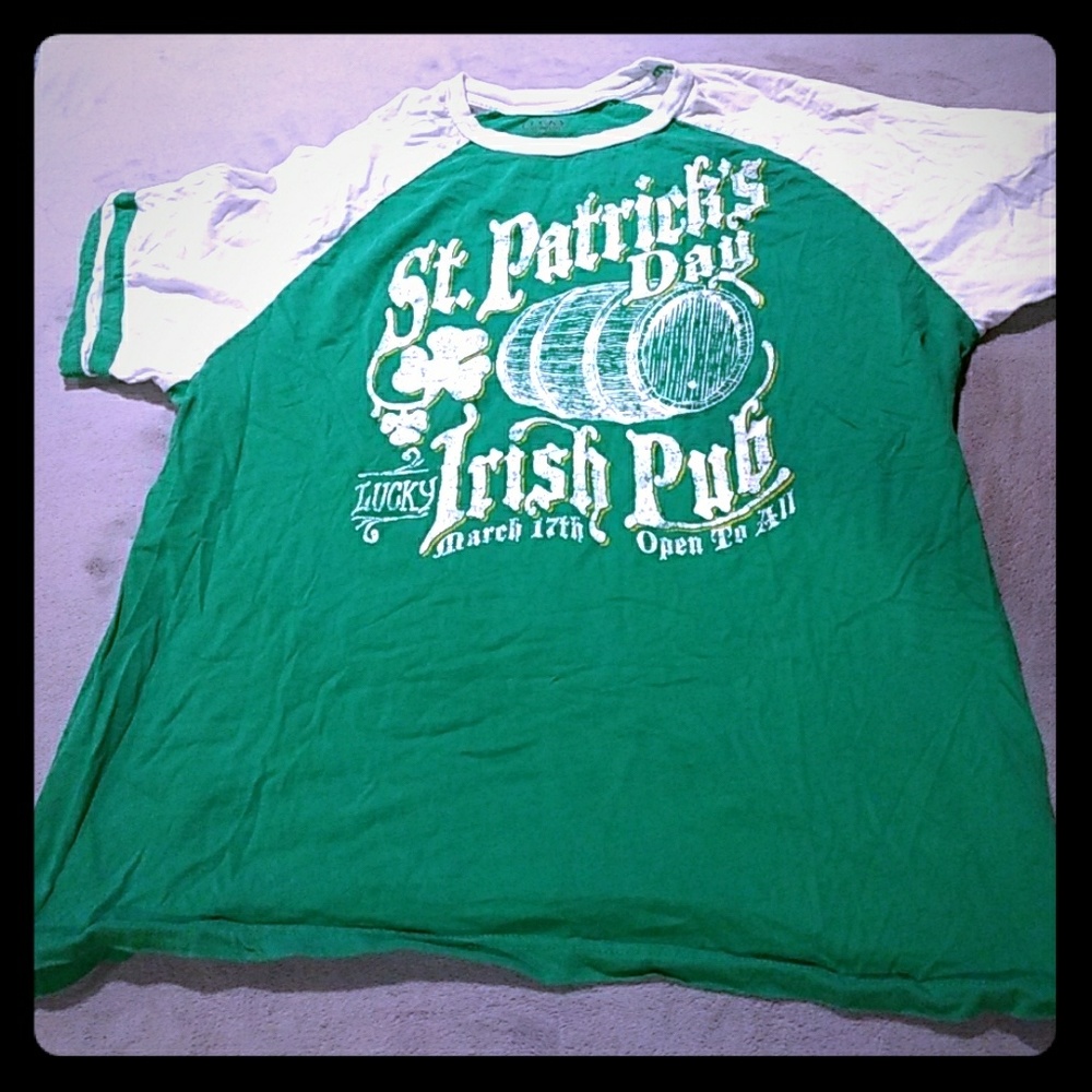Mens st. Patrick day shirt