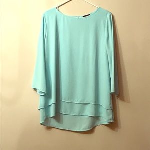 Light Blue Blouse