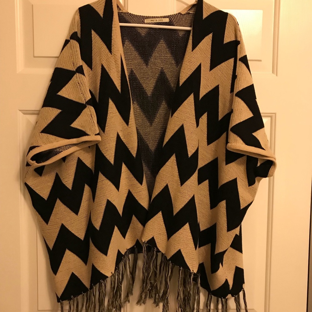 In season poncho!
