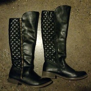 Black Candie'd Boots