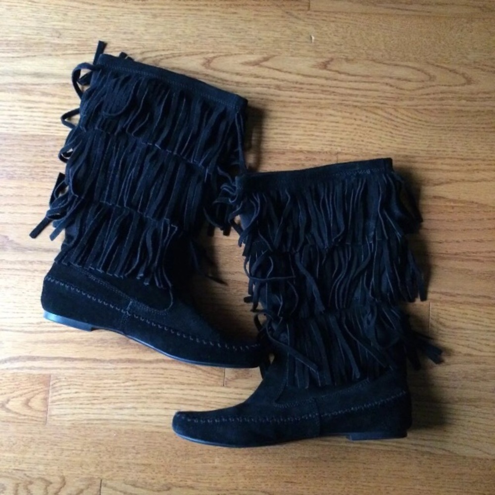 Fringe Boots