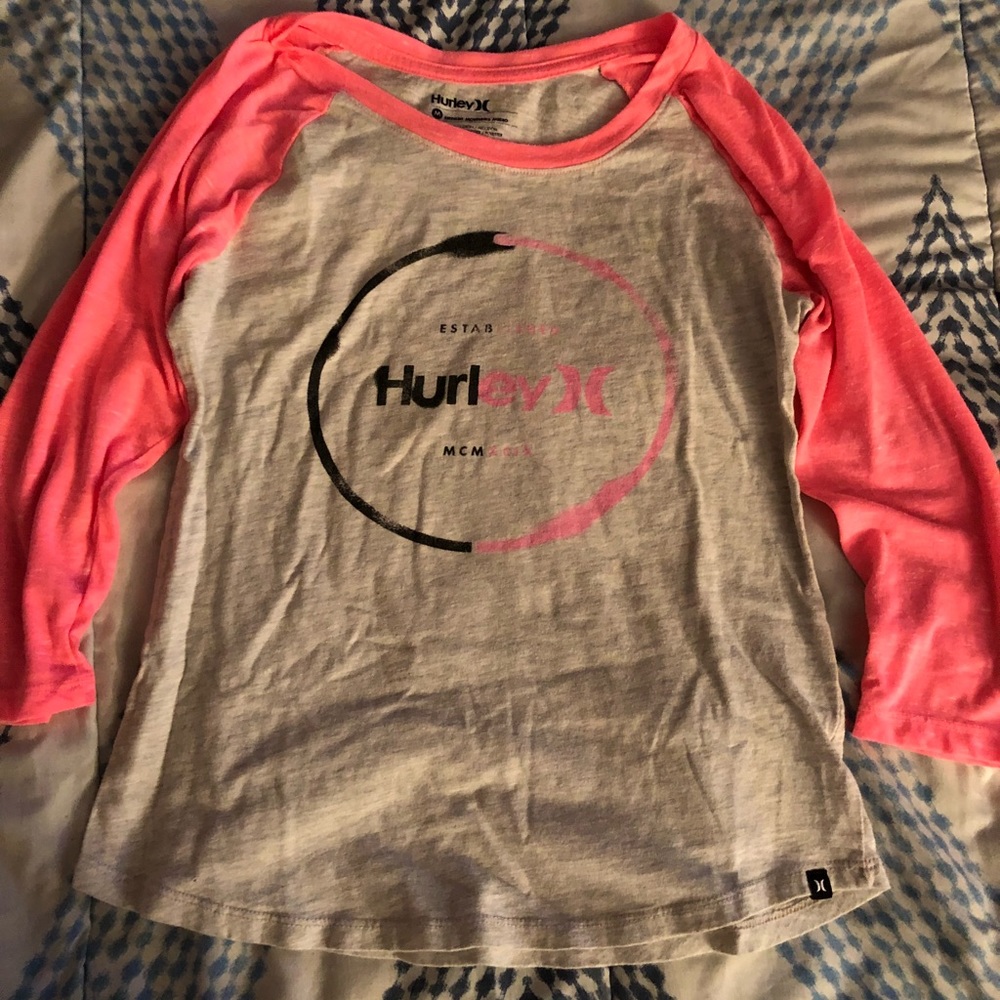 Hurley baseball T-shirt