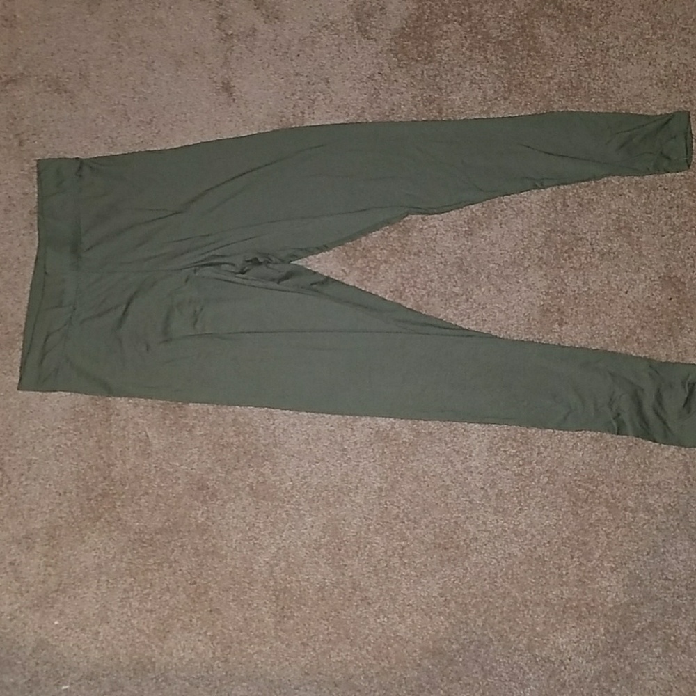 Olive Green Leggings