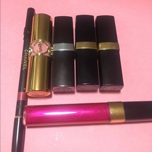 Chanel / Yves Saint Lauren Lip Bundle