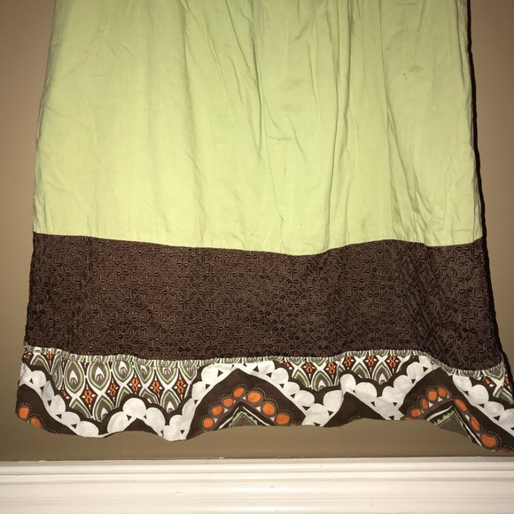 🍀 100% cotton, thin strapped dress - Picture 5 of 8