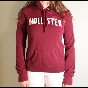 Maroon Hollister Sweatshirt