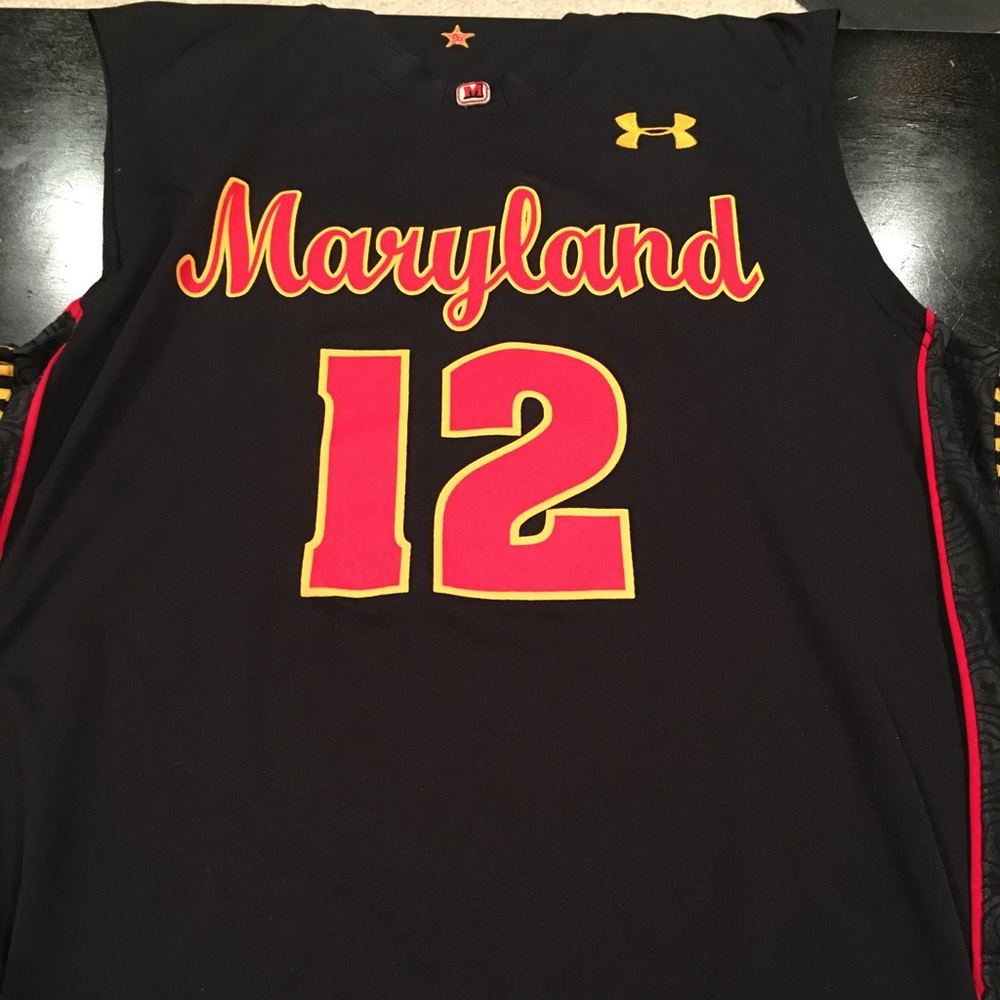 Maryland Terrapins Men's UA Basketball Jersey