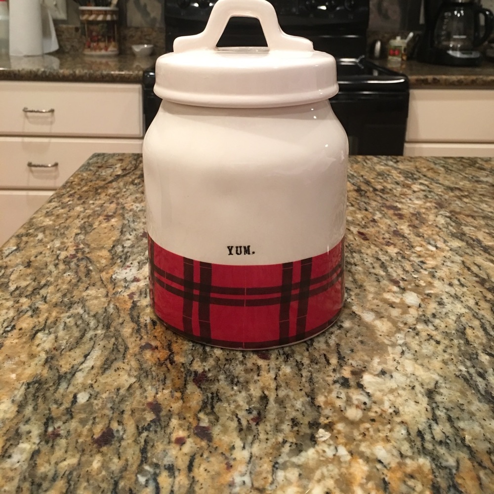 Rae Dunn Christmas canister
