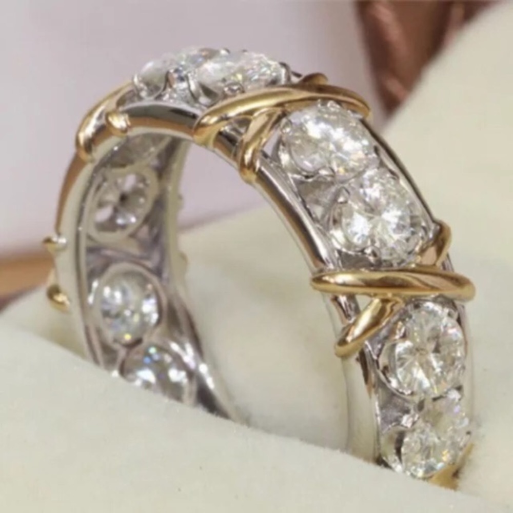 1.2CT Sterling Silver Ring
