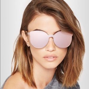 Karen Walker Rose Gold Star Sailor Sunglasses