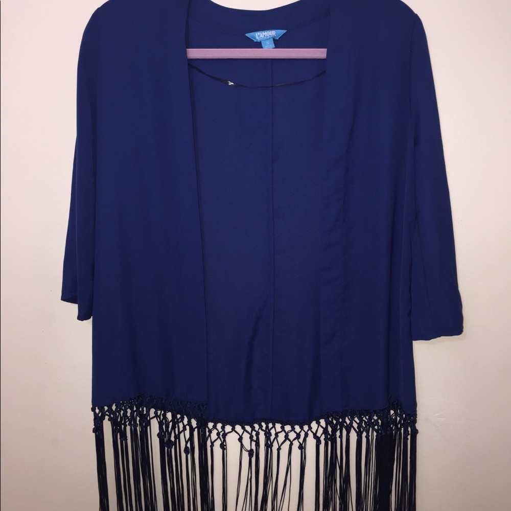 Blue cardigan 🔷🔹