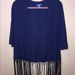 Blue cardigan 🔷🔹