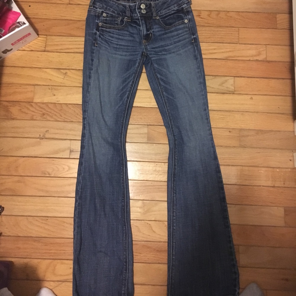 American Eagle Outfitters Flare Stretch Jeans