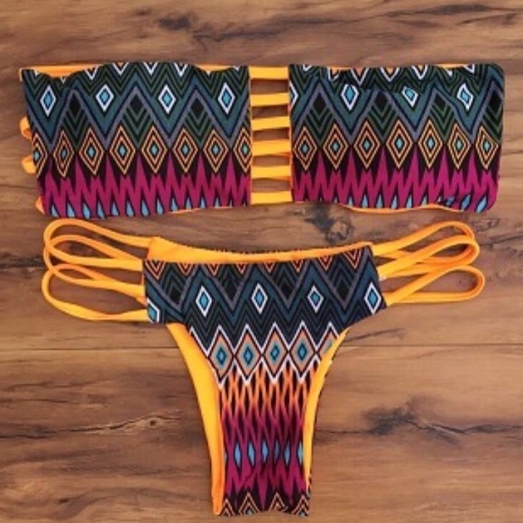 Other - Tribal print bikini