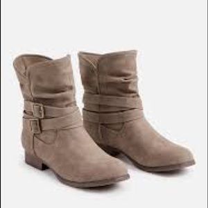 Taupe Booties