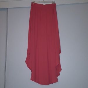 Coral Maxi Skirt