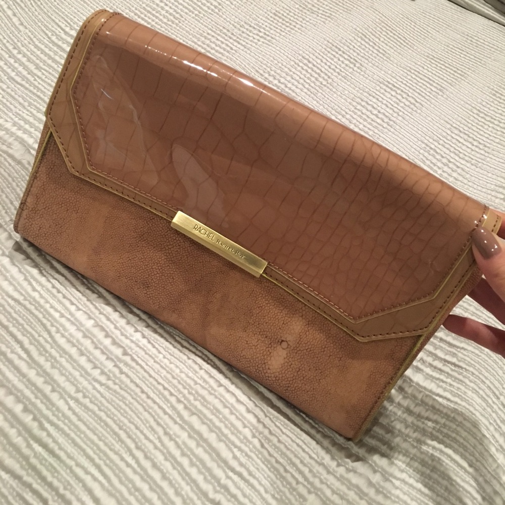 Nude Rachel Roy Clutch