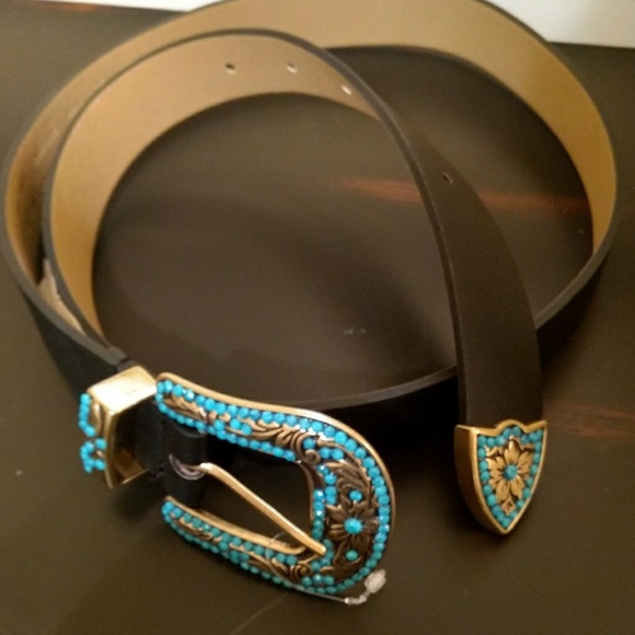 🎈New turquoise embellishment belt buckle - Picture 4 of 6