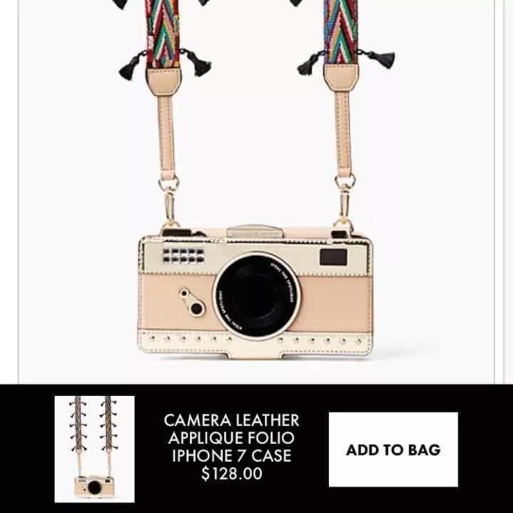 Kate spade iPhone 7 "camera" case