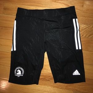Adidas Boston marathon compression shorts