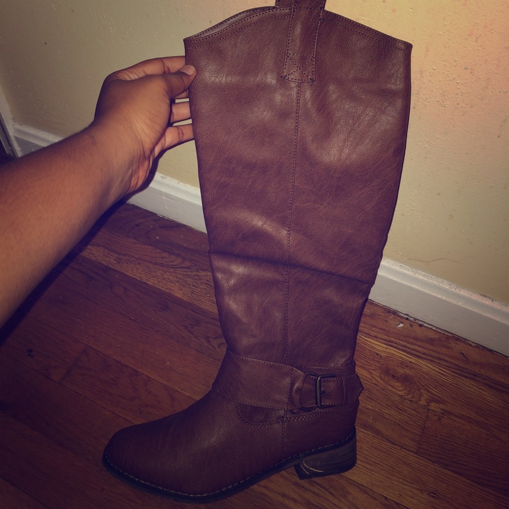 Dark Brown Riding Boots!