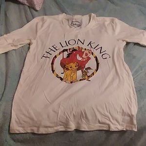White Lion King T Shirt